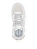 Geometric panels low-top sneakers