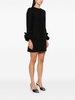 Wool And Silk Blend Embroidered Dress