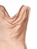 Shiny Satin Midi Dresses