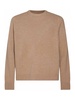 Beige Wool Crewneck