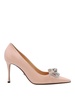 Patent leather dcollet