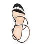 Sirene Satin Round Toe Pearl Sandals