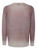 Gradient Effect Round Neck Pullover