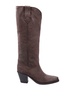 Camperos Boot In Brown Suede