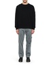 Crewneck Sweatshirt With Detail On The Sleeve