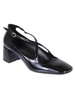 Patent leather loafers