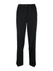 Mid-Rise Tailored Straight Trousers