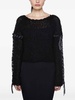 Lacing Knit Jumper