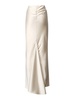 Long Satin Skirt