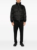 Allover logo down jacket