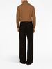 Silk turtle-neck sweater