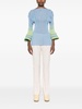 Pleated Crepe Trousers