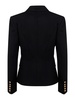 Wool double-breasted blazer