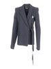 Venla Asymmetric Tailored Jacket Brushed Wool