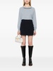 Long Sleeve Boat-Neck Sweater