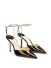 Saeda 100 Bbg Pump Glitter Platinum