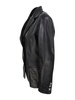 Leather blazer