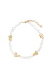 Gradient Pearl Column Necklace