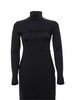 Cut out dress in black