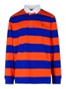 Rugby Orange Cotton Polo Shirt