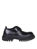 Leather lace-ups