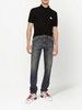 Straight leg denim jeans