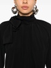 Blouse With Knot Collar