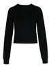Dark Grey Merino Wool Blend Sweater