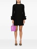 Wool And Silk Blend Embroidered Dress