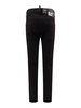 Cotton trouser with back logo patch