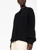 Mandarin collar shirt