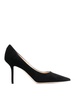 Love 85 black suede pumps