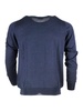 Crewneck sweater in blue