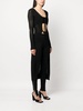 Knit long cardigan