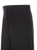 Black Pants Zip And Hook Closure Wide Model