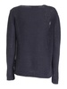 Cut-out sweater in blue