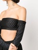 Studded off shoulder top