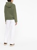 Rain jacket with hoodie and coulisse
