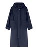 Navy Blue Long Parka