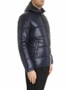 Reversible down jacket in blue