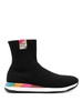 Comet Logo-Patch High-Top Sneakers