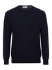 Cotton crewneck  knitted pullover