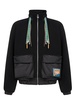 Tech fabric puffer jacket