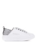 Wembley Sneaker In Leather And Rhinestones