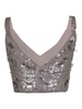 Top Crop Full Paillettes