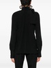 Blouse With Knot Collar