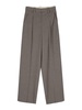 Wool Blend Wide-Leg Trousers