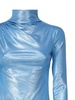 High neck dress with neckline