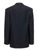 Lurex single-breasted blazer
