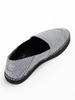 Piton effect leather slippers